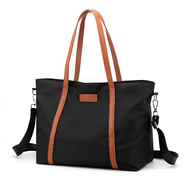 Leather Nylon Shoulder Crossbody Bag thumbnail 8