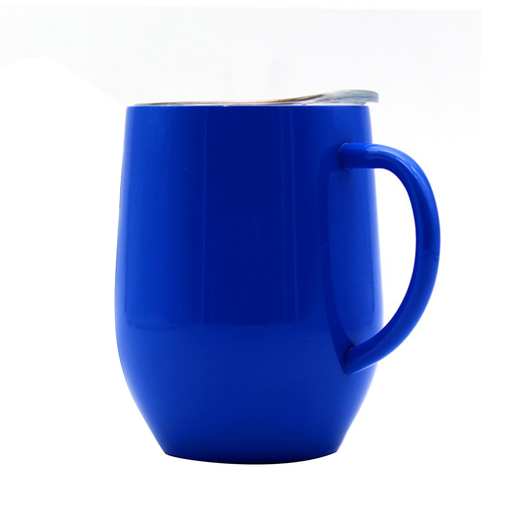12oz Stainless Steel  Coffee Mug With Handle thumbnail 6