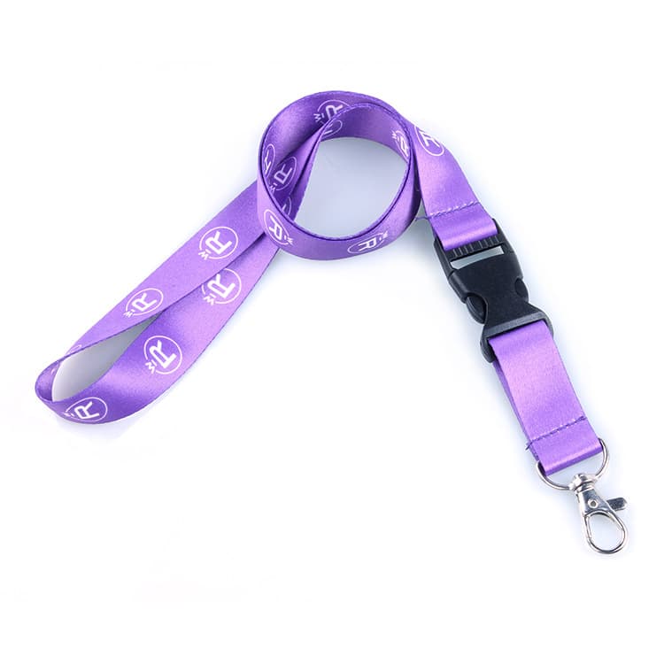 3/4" Full Color Dye Sublimated Lanyard w/Detachable Buckle thumbnail 3