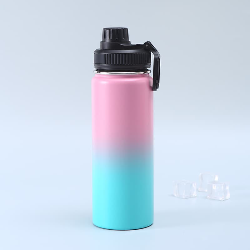 18 Oz Insulated Stainless-Steel Sports Water Bottle thumbnail 4