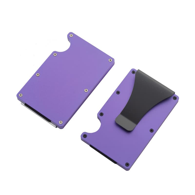 Minimalist Aluminum Metal Wallet thumbnail 15