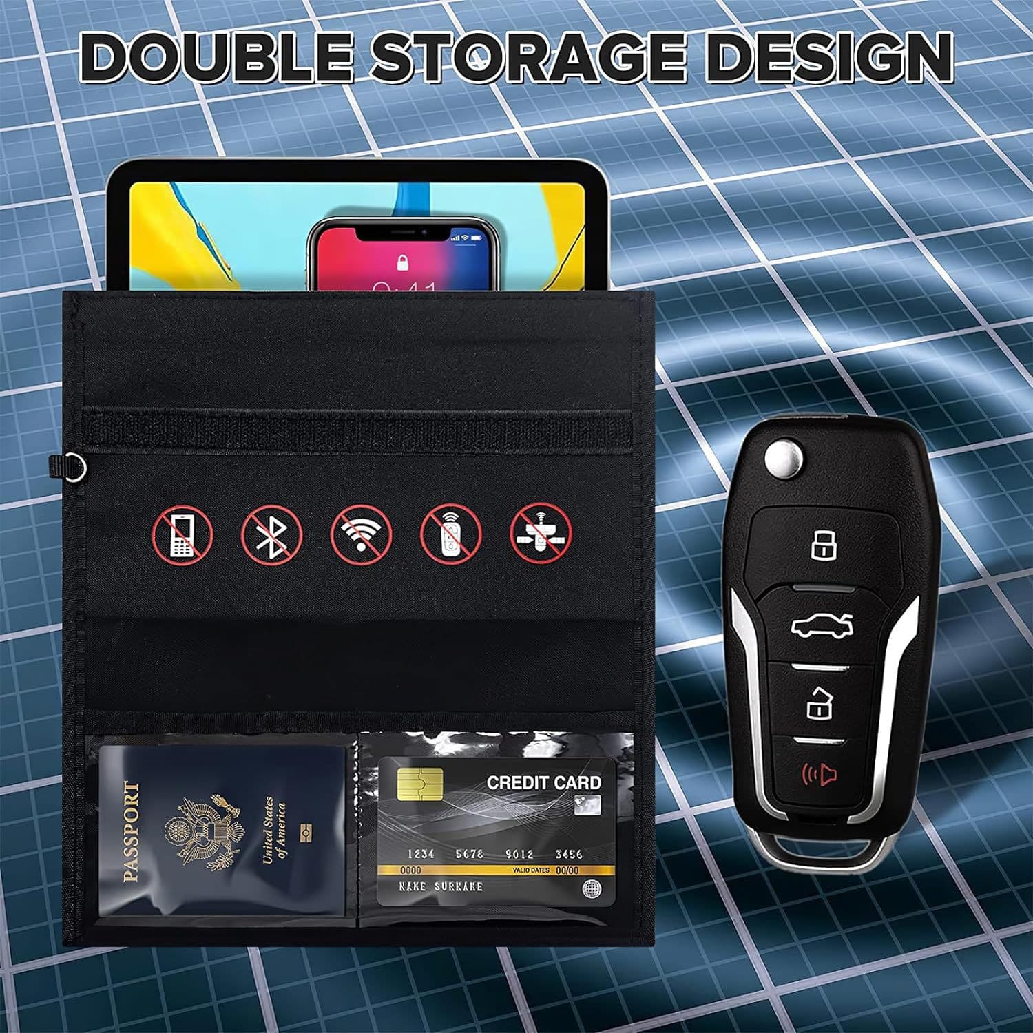 RFID Signal Blocking Bag For Privacy Protection,