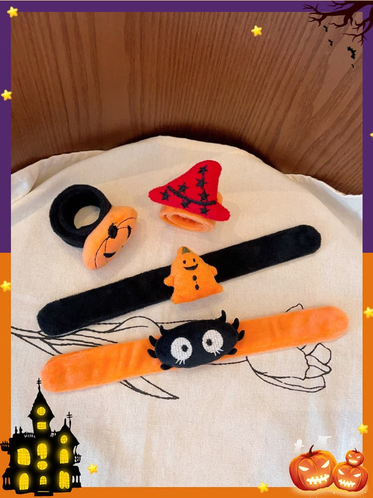 Halloween Cartoon Pat Circle Wristband