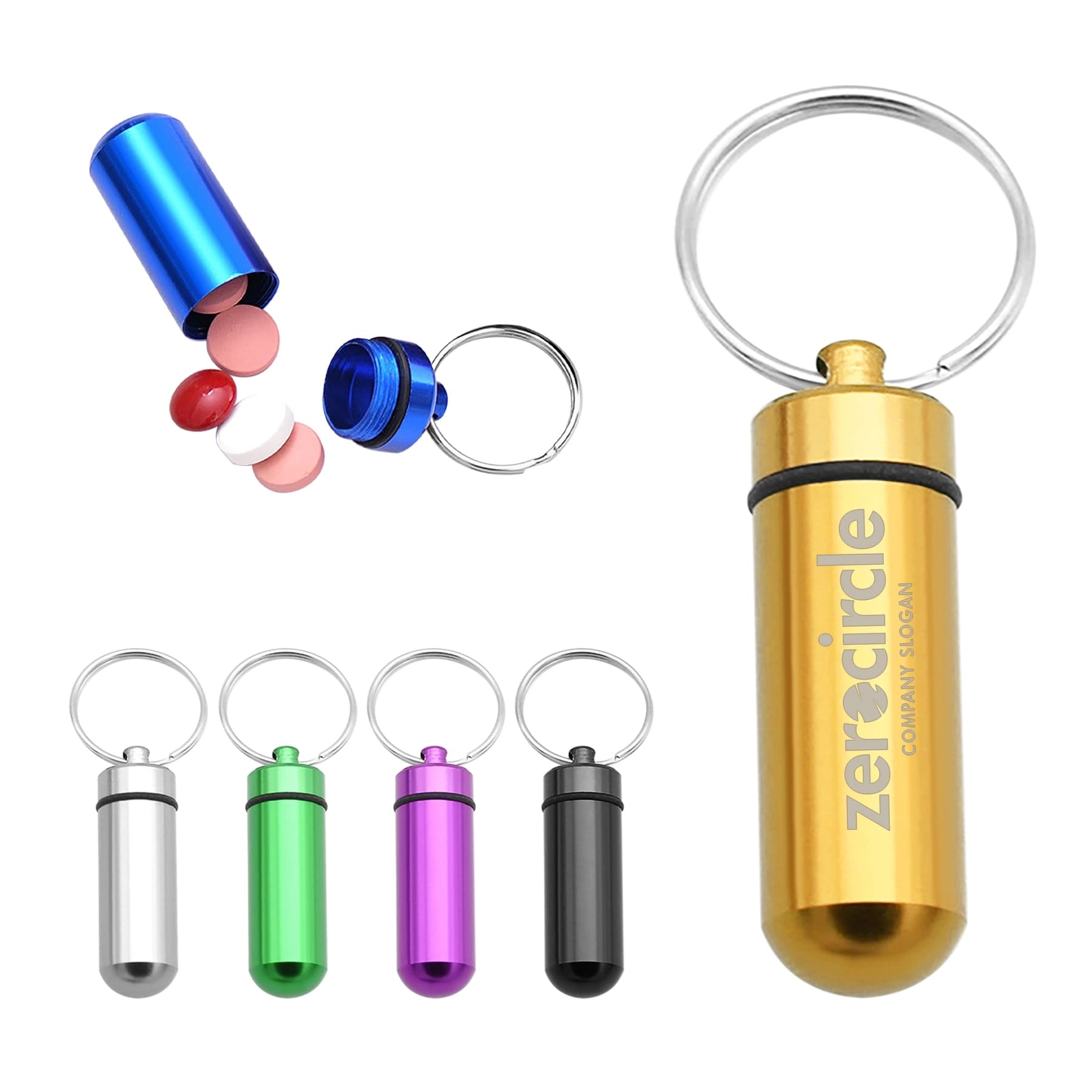 Aluminium Alloy Pill Box thumbnail 8