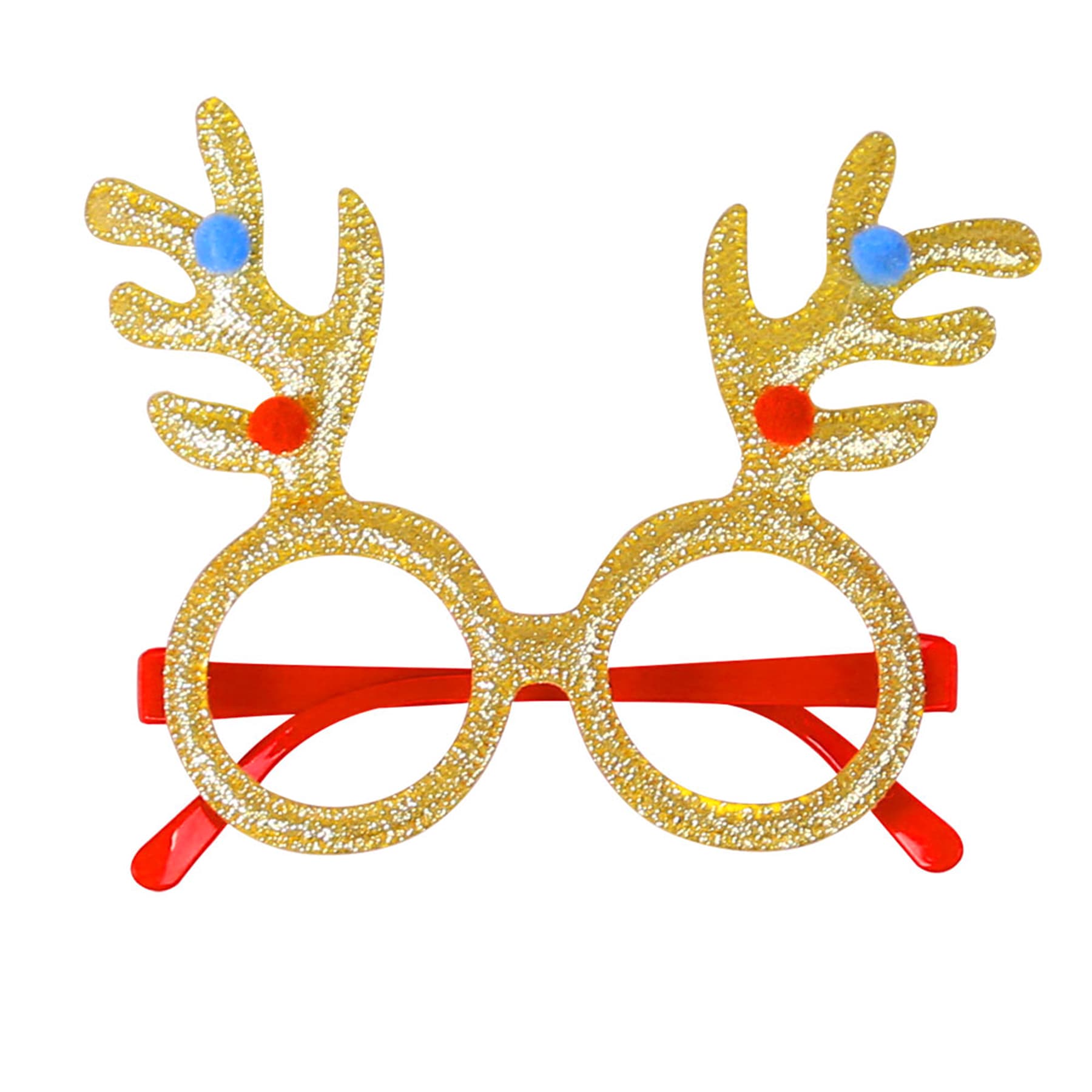 Christmas Decorated Plastic Glasses thumbnail 20