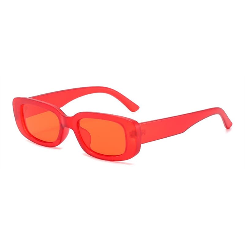Vintage Square Eyewear Retro Trendy Wide Frame Sunglasses thumbnail 11