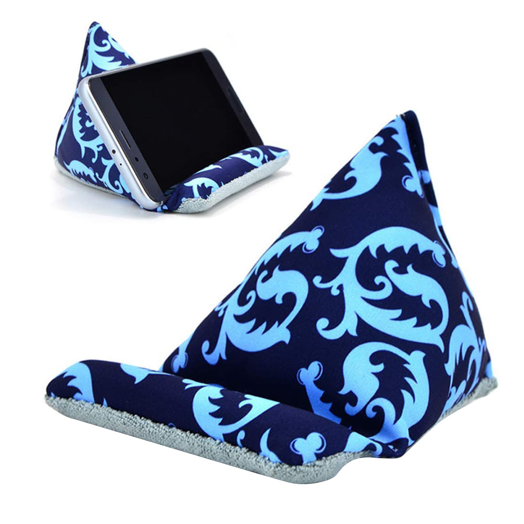 Microfiber Pyramid Mobile Device Stand thumbnail 4