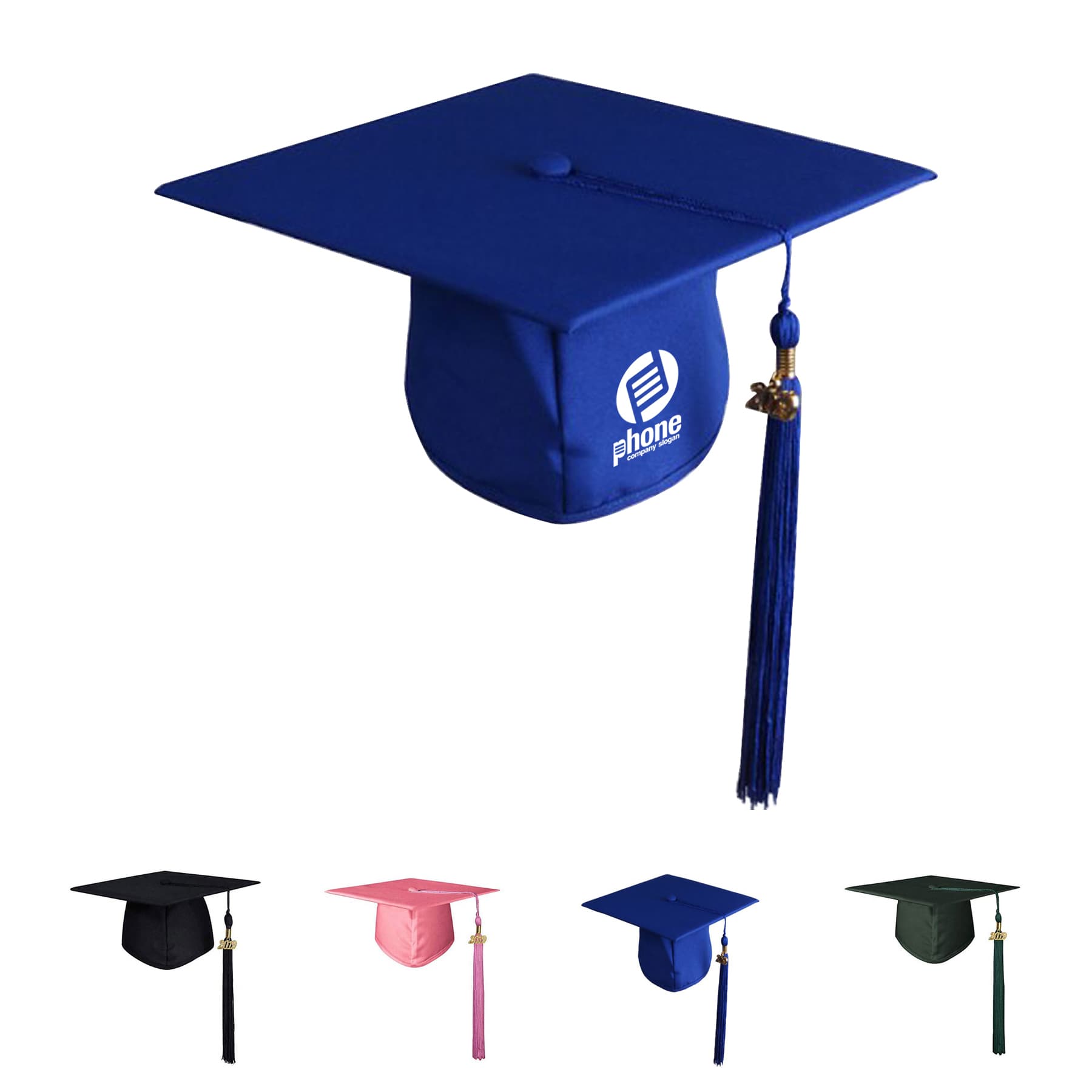 Unisex Adult Graduation Cap With Tassel