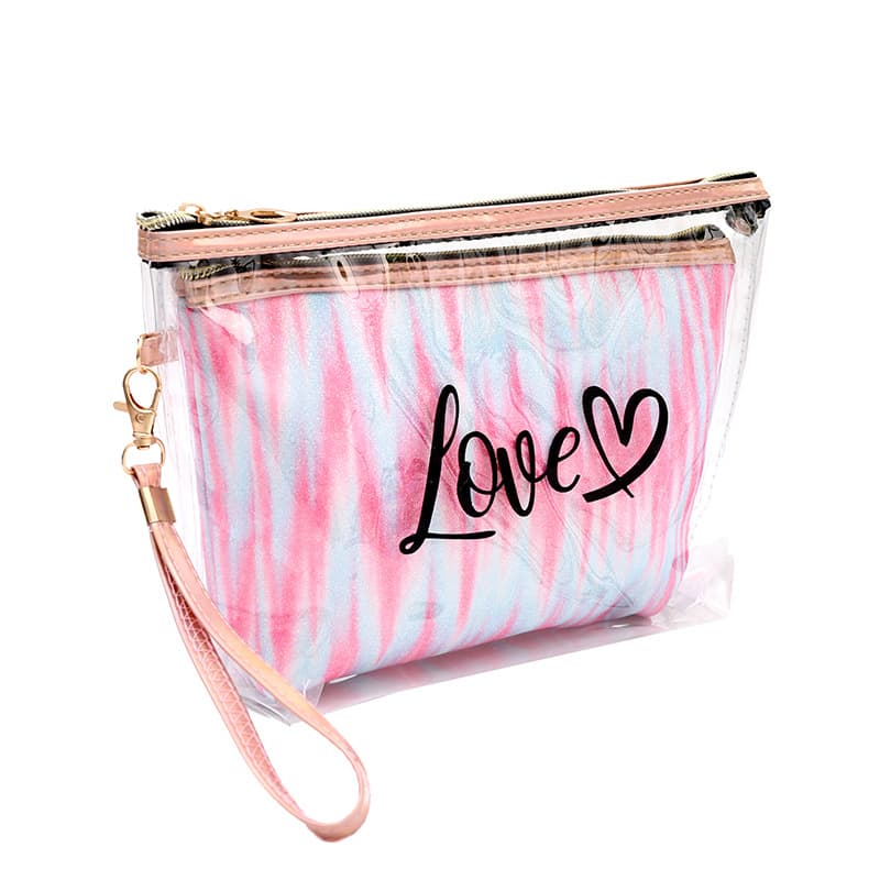 Pvc Travel Cosmetic 2 In 1 Bag thumbnail 8