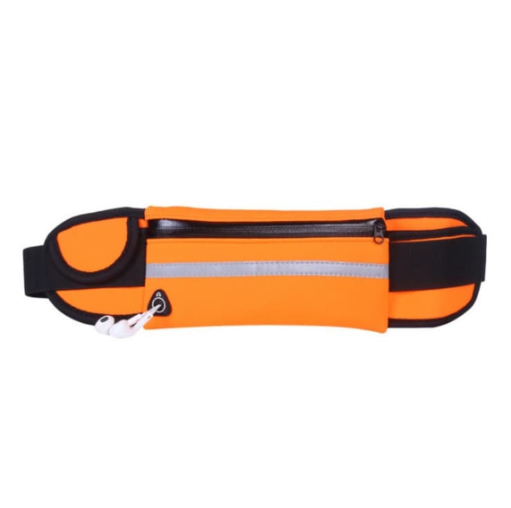 Zippered Fanny Pack w/Reflective Stripe