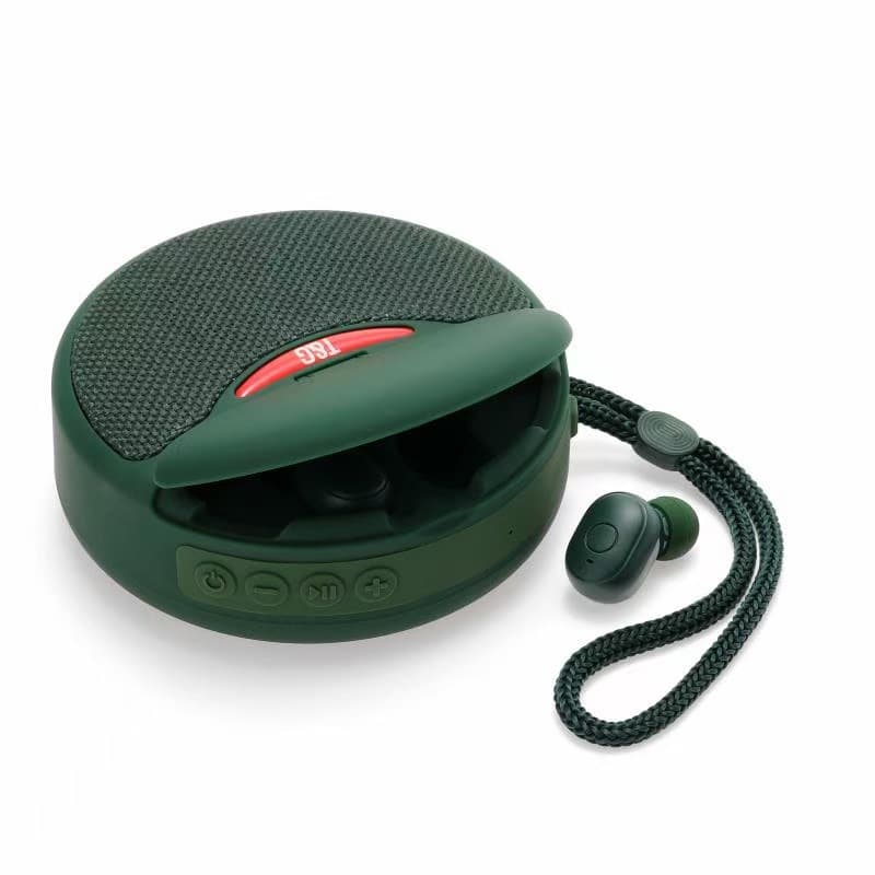 Tws Bluetooth Speaker With Earbuds thumbnail 5
