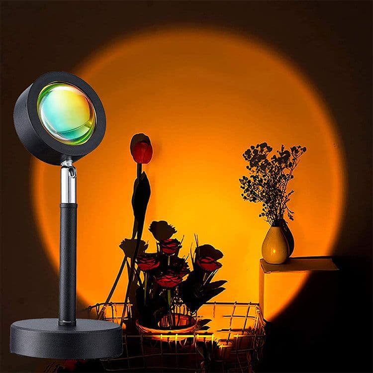 Bluetooth Remote Control Sunset Projection Lamp thumbnail 2