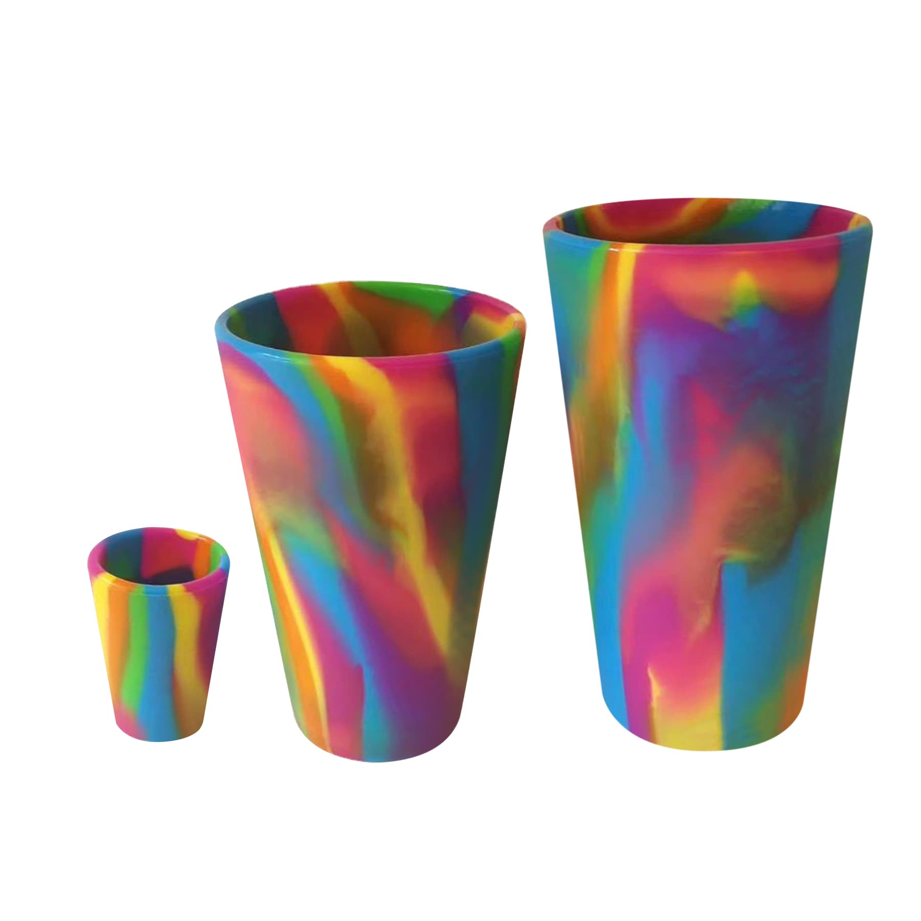 3.4 OZ Silicone Wine Pint Glass thumbnail 5