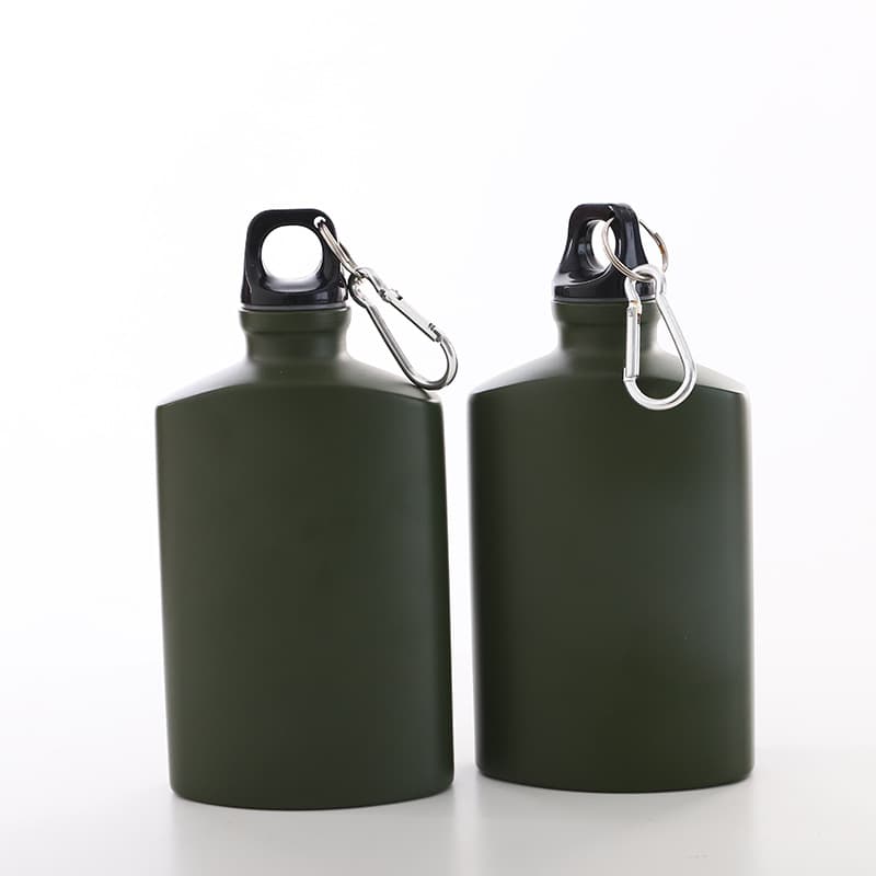16 Oz Aluminum Canteen Water Bottle thumbnail 2
