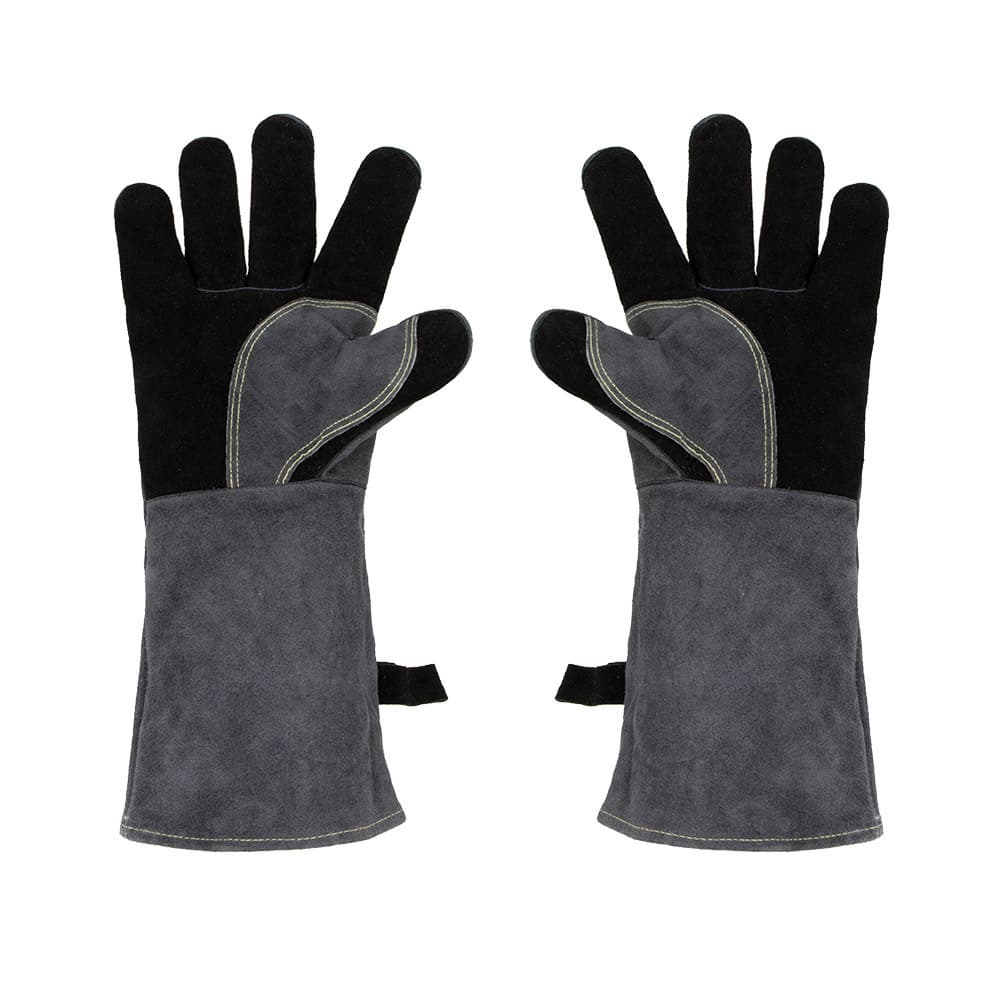 Flame Retardant High Temperature Resistant BBQ Leather Glove thumbnail 6