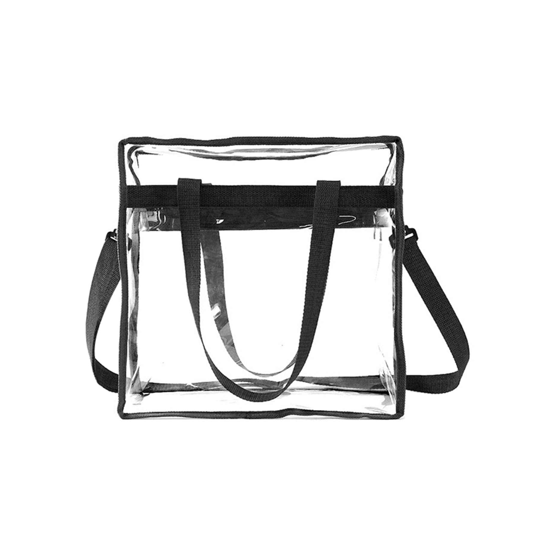 Clear Tote Bag With Zipper thumbnail 3