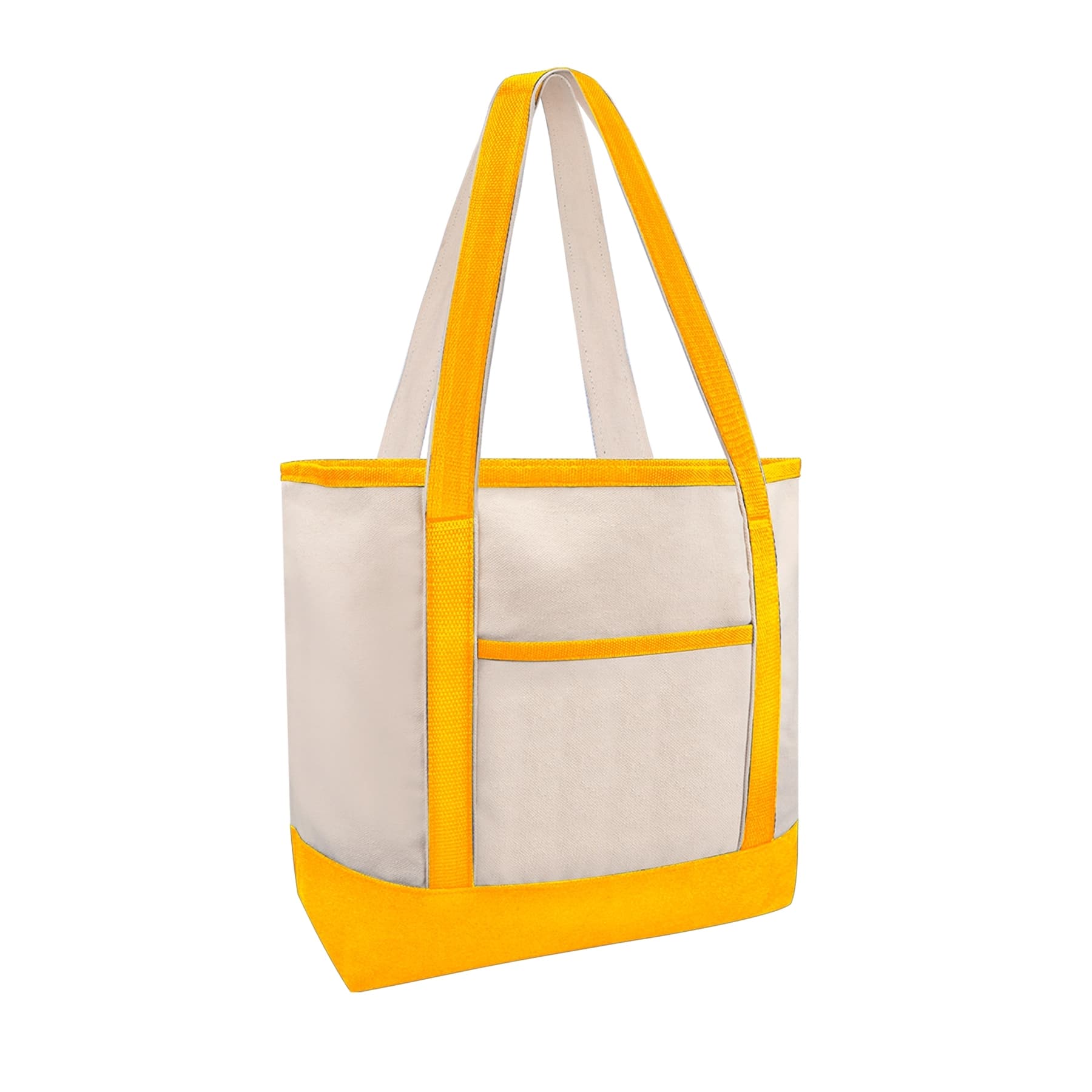 12oz. Natural Canvas Boat Tote w/ Reinforced Handle thumbnail 5