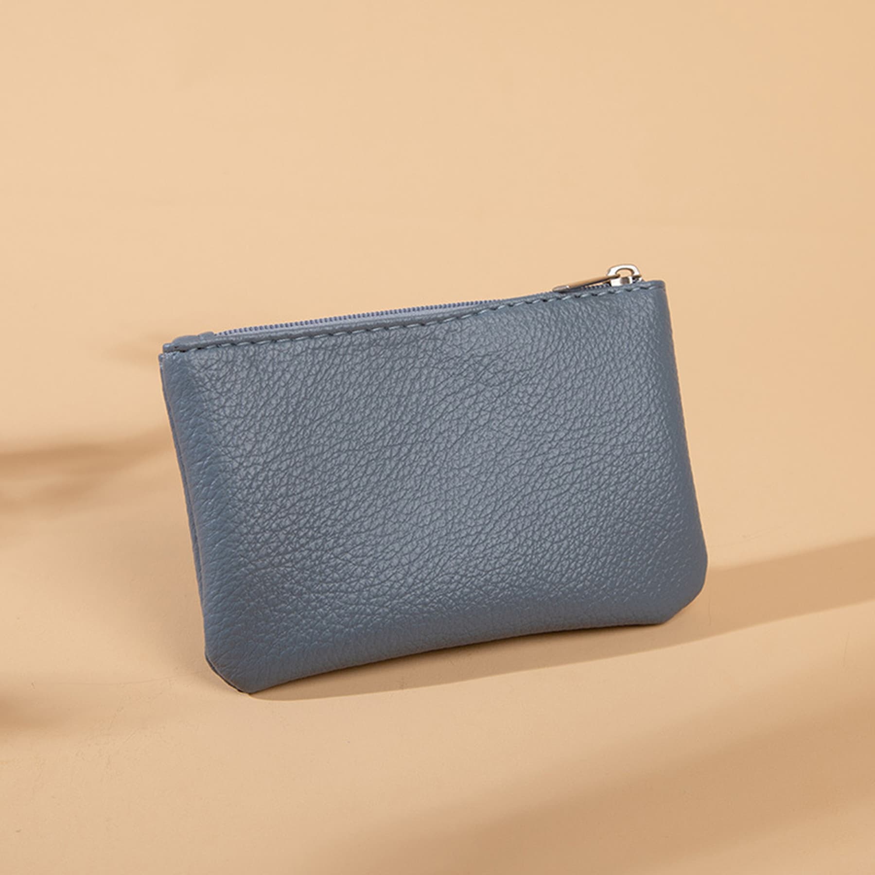Zippered Leather Purse thumbnail 6