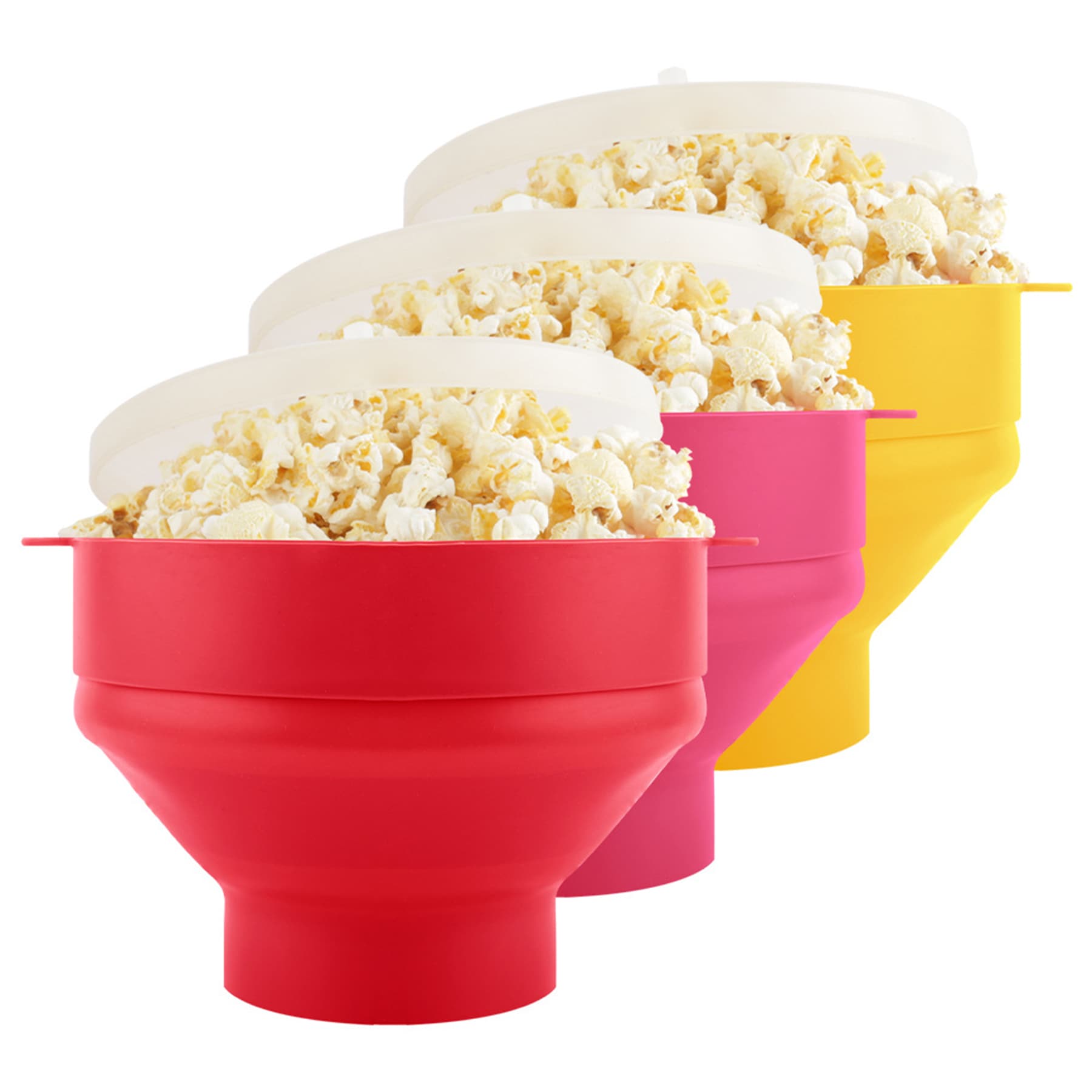Collapsible Silicone  Air Popcorn Popper Bowl thumbnail 3