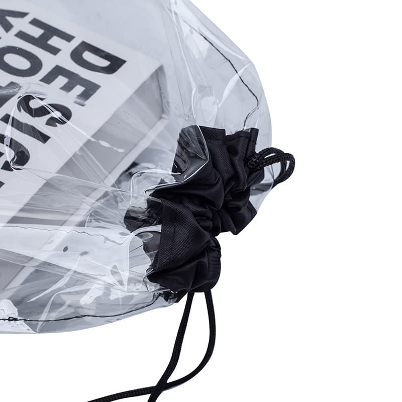 Clear Stadium Drawstring Backpack thumbnail 10