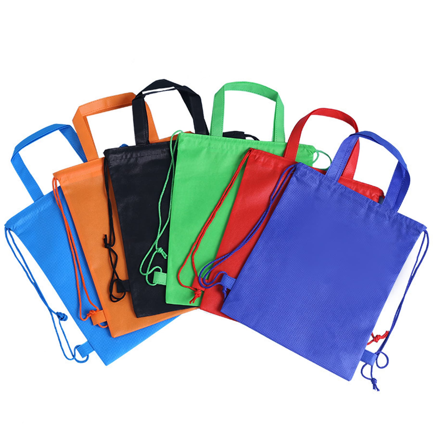 Non-Woven Drawstring Bags With Handle thumbnail 4