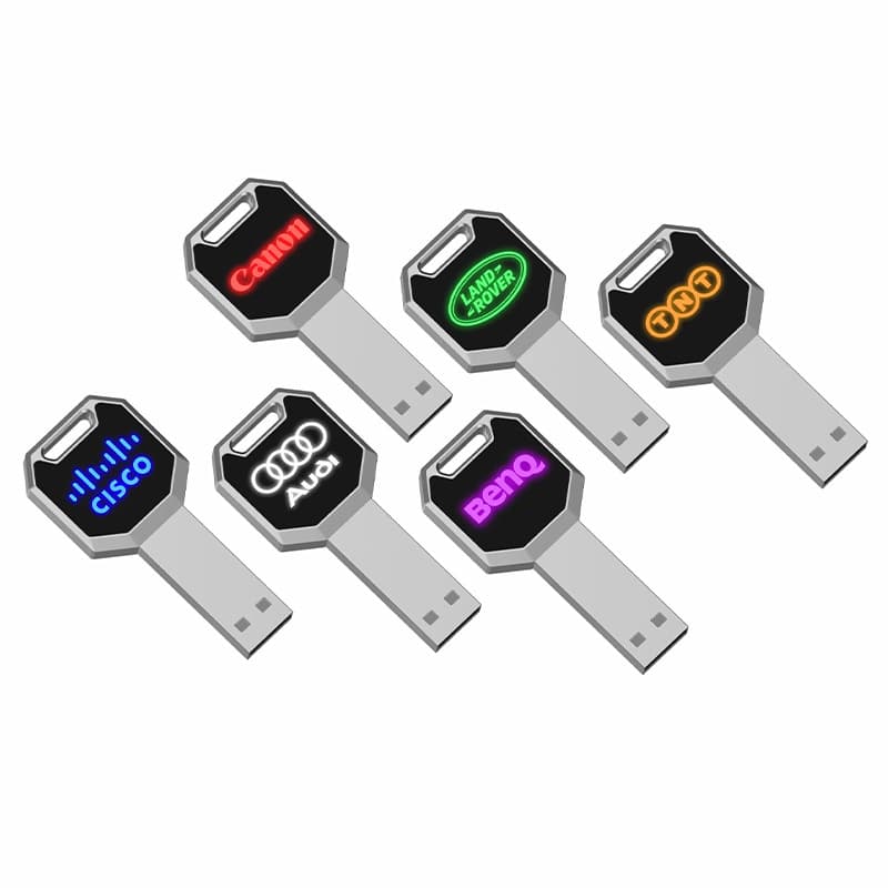 Light Up Logo USB Drive 8GB thumbnail 6