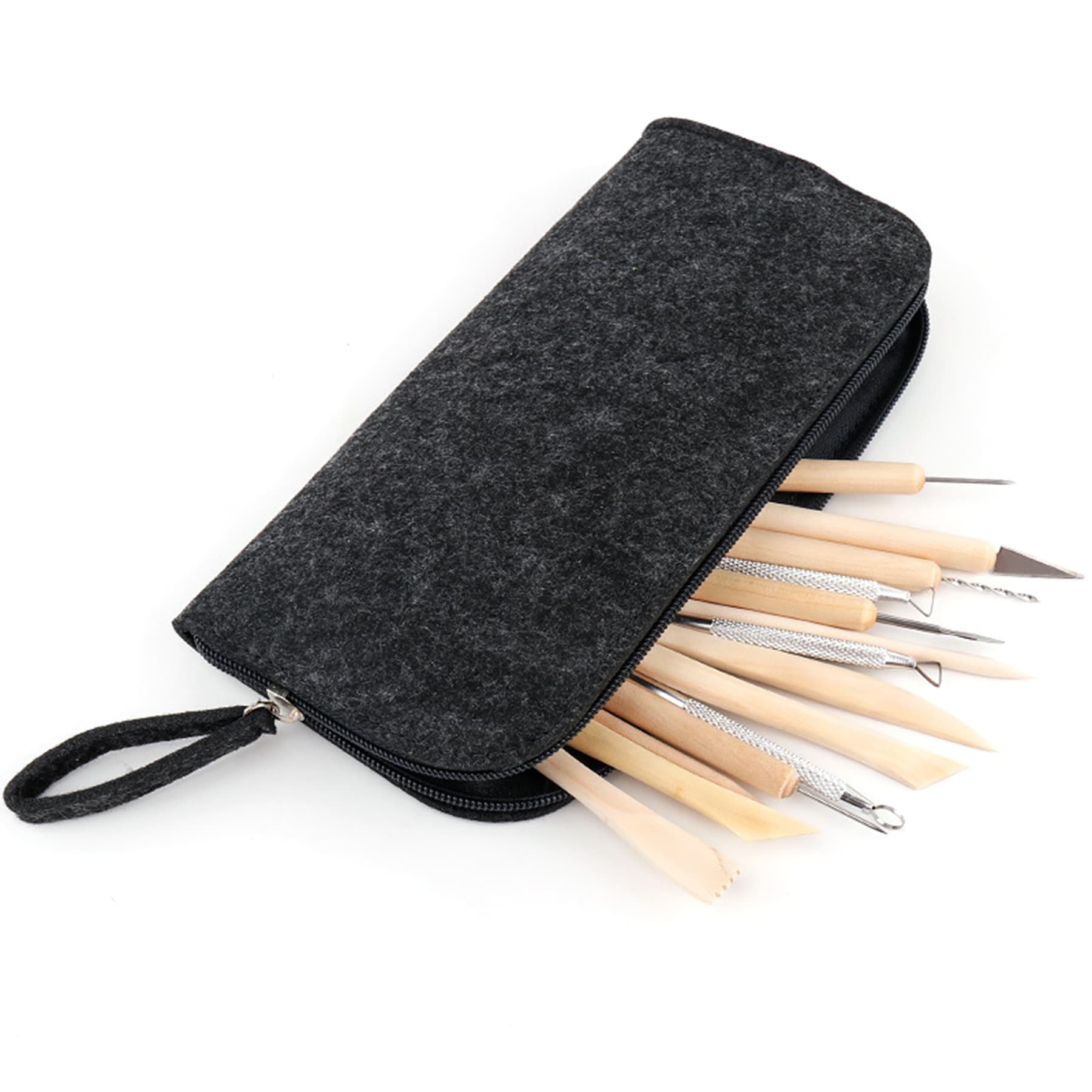 Portable Felt Pencil Bag thumbnail 2
