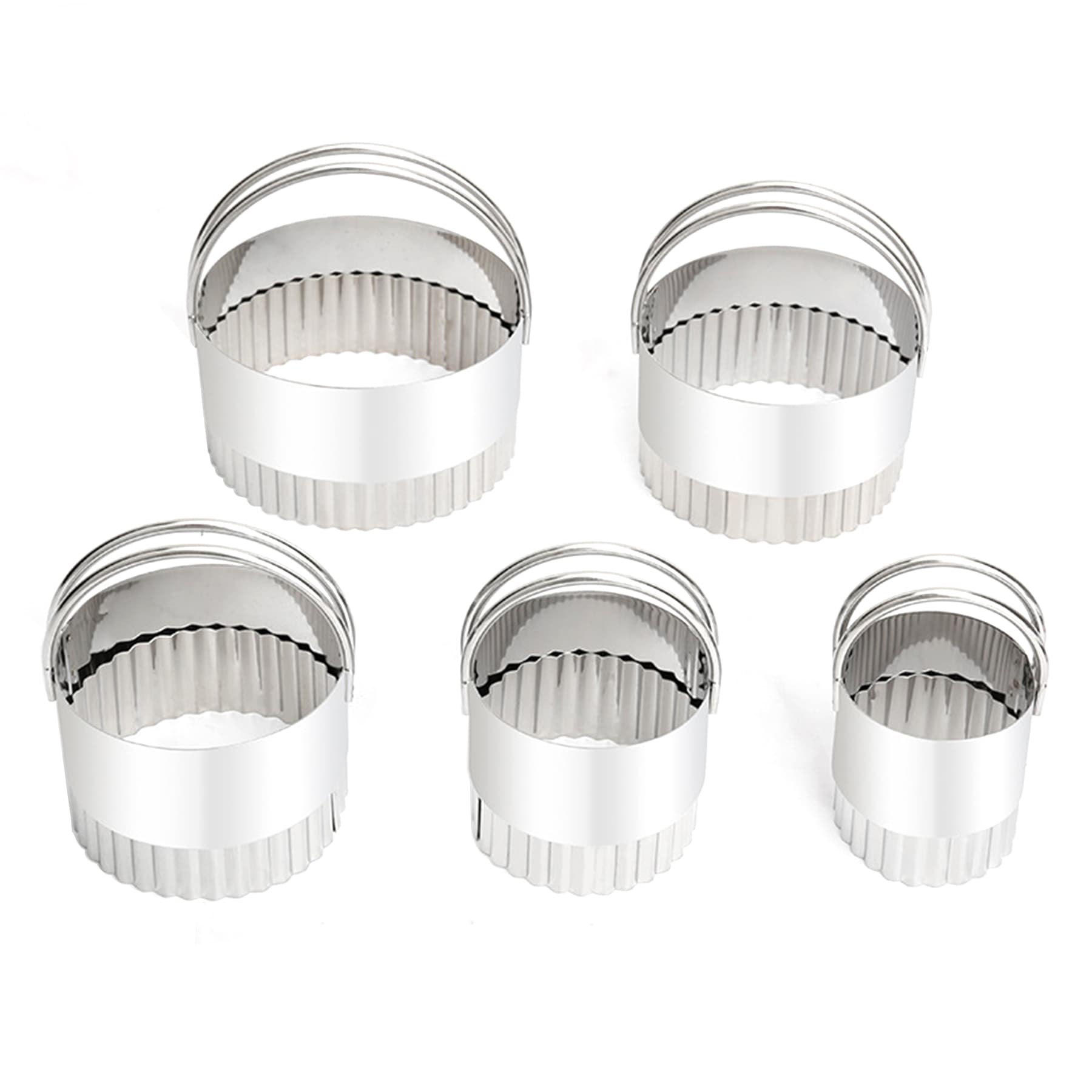 Round Cookies Cutter with Handle thumbnail 5