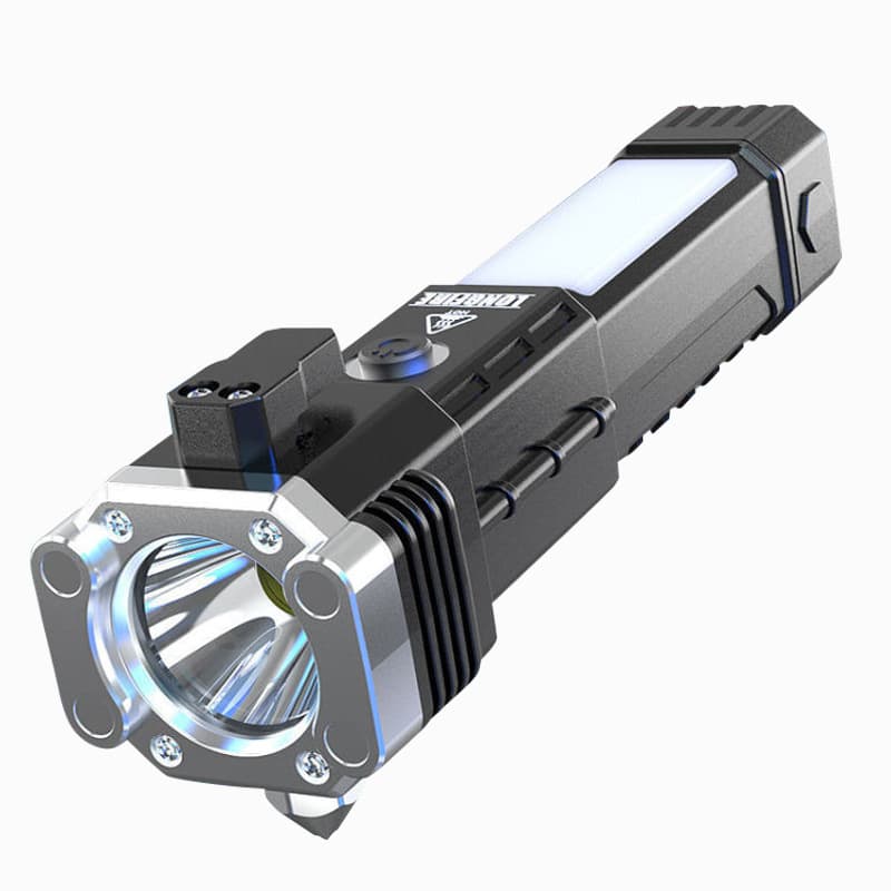 Usb Rechargeable Safety Hammer Flashlight thumbnail 3