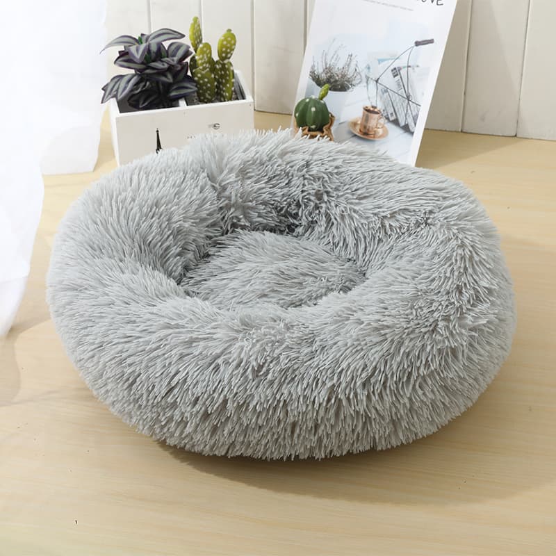 Pet Beds for Cats Dog Memory Foam Donut Cuddler thumbnail 10
