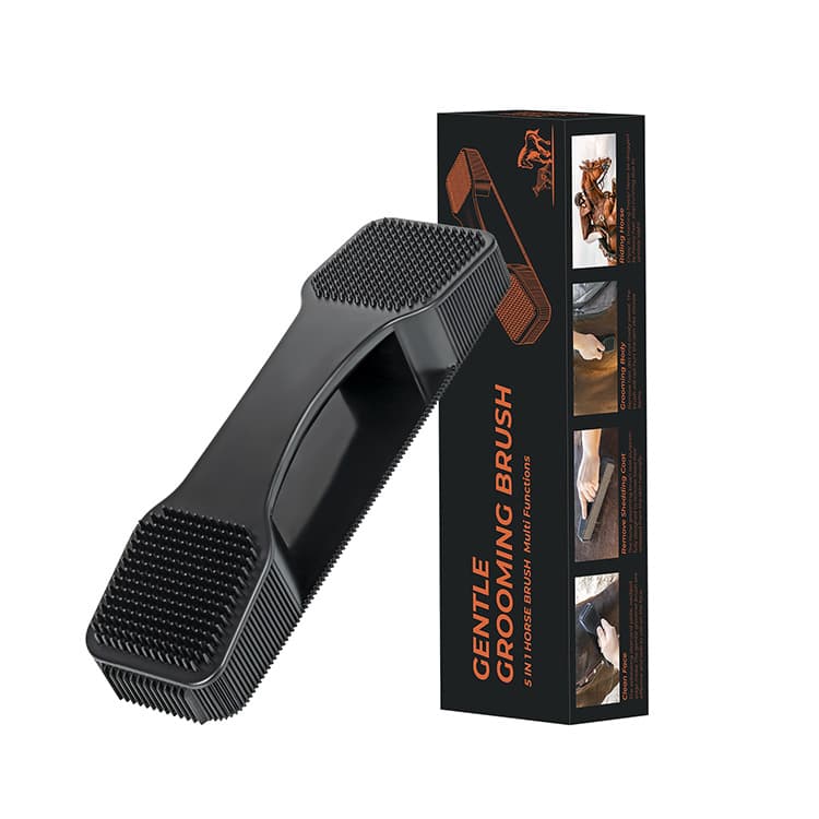 5 in 1 Horse Grooming Brush Pet Hair Cleaning Tool thumbnail 5