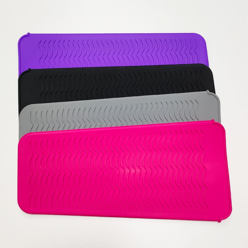 Heat Proof Silicone Mat Pouch For Hair Tools thumbnail 6