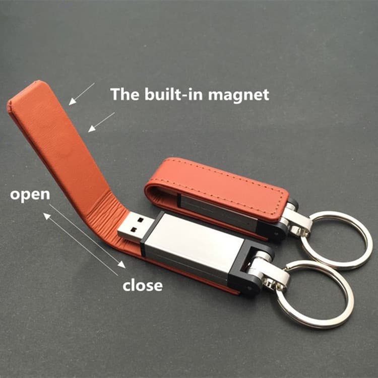 Leather Flash Drive thumbnail 2