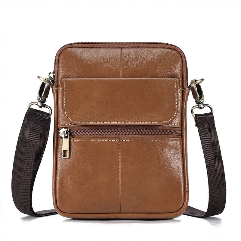 PU Leather Shoulder Crossbody Bag For Men thumbnail 2