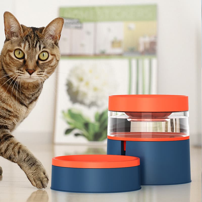 Automatic Double Pet with Dog Food and Water Bowl Set thumbnail 5