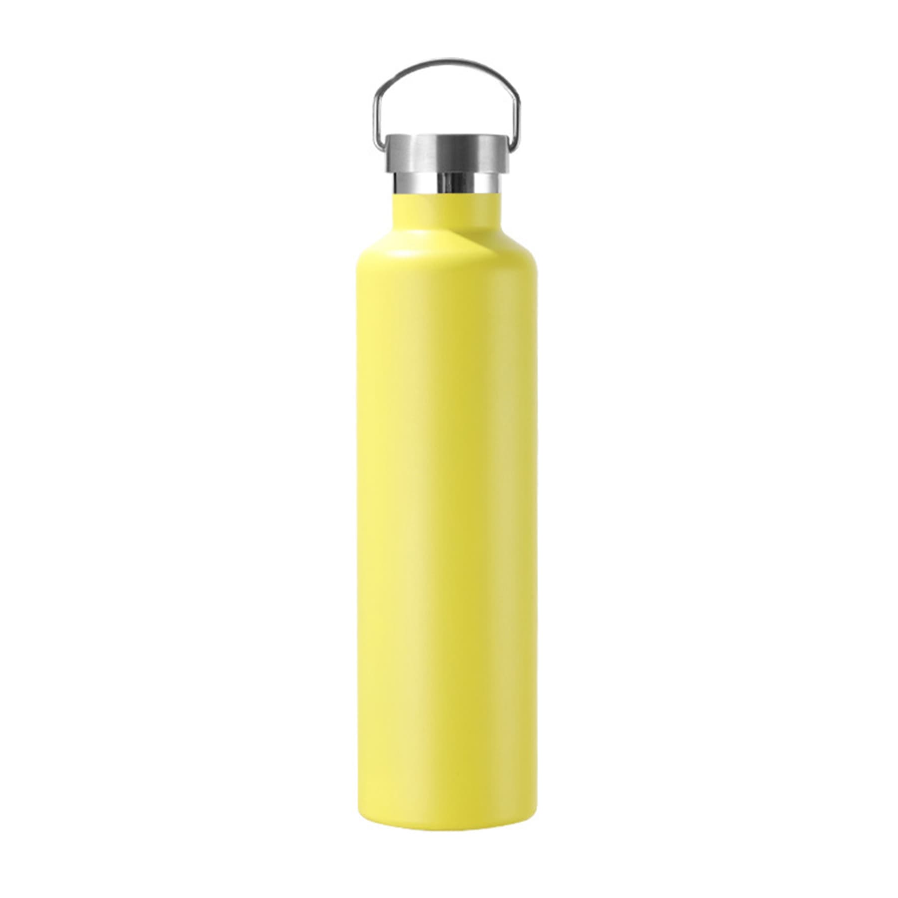 750ml double wall stainless steel bottle with bamboo lid thumbnail 10