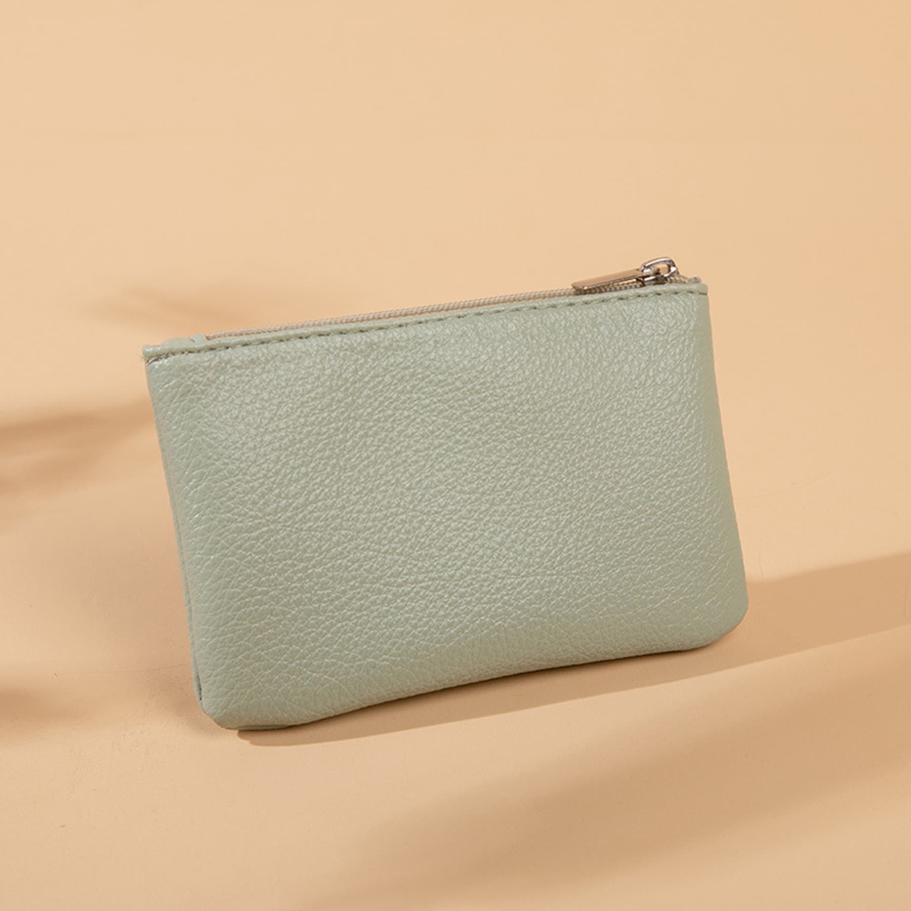 Zippered Leather Purse thumbnail 7