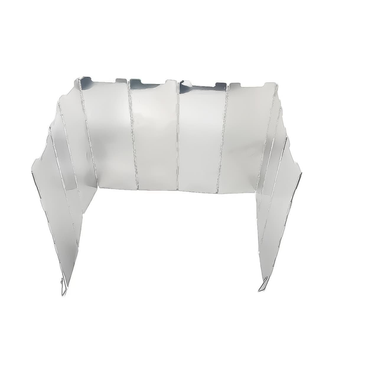 10 Piece Outdoor Camping Bbq Windshield thumbnail 4