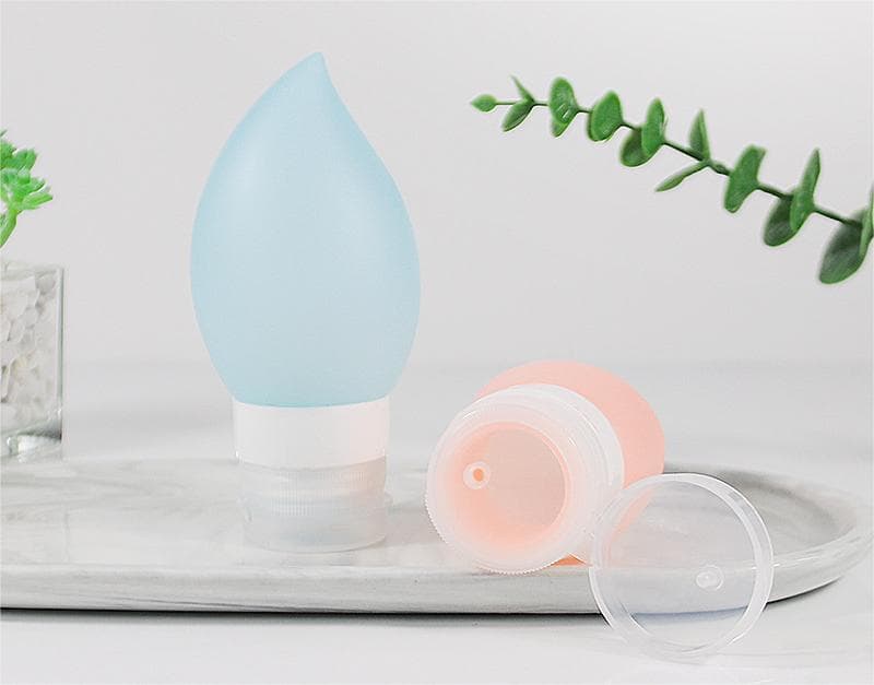 2 OZ Silicone Travel Squeeze Cosmetic Bottles thumbnail 4