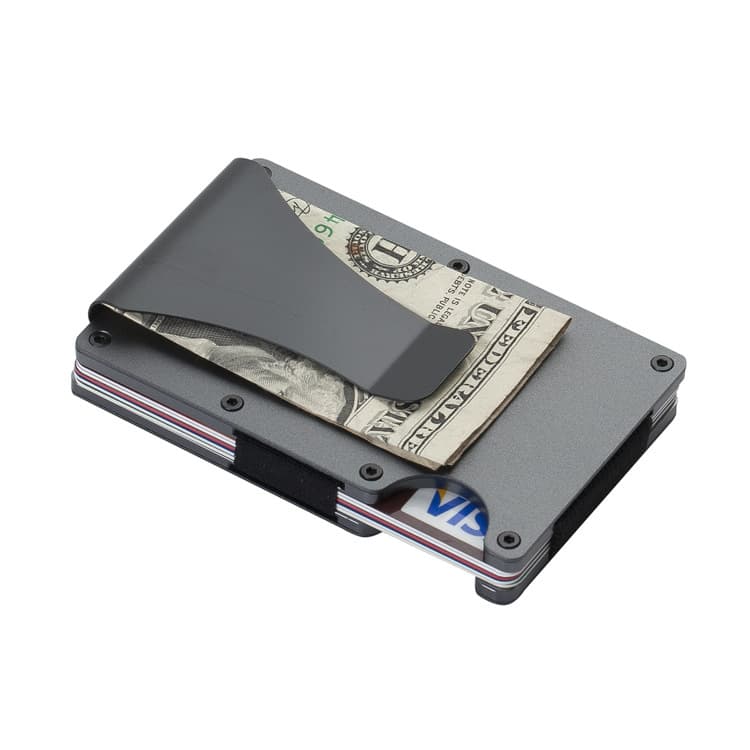 Minimalist Aluminum Metal Wallet thumbnail 16