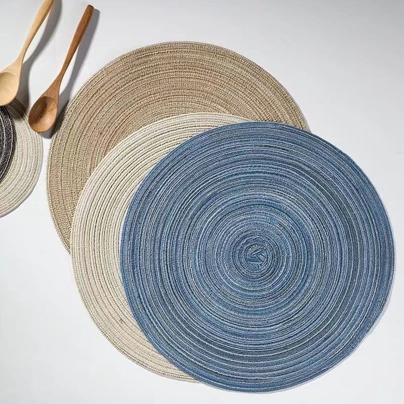 Woven Heat Resistant Place mats insulation pad thumbnail 5