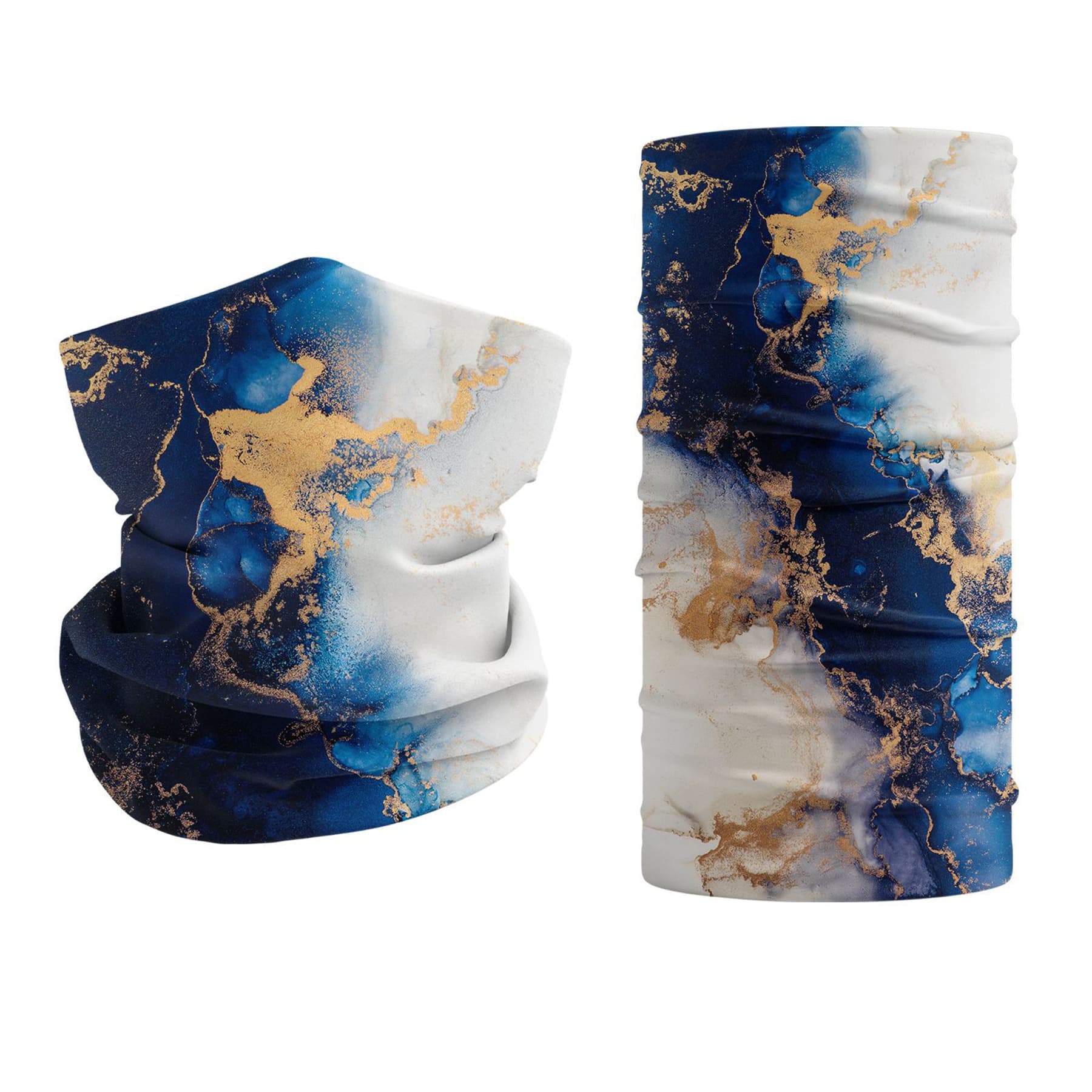 10"x20" Double Layer Polyester Full Color Tube Neck Gaiter thumbnail 8