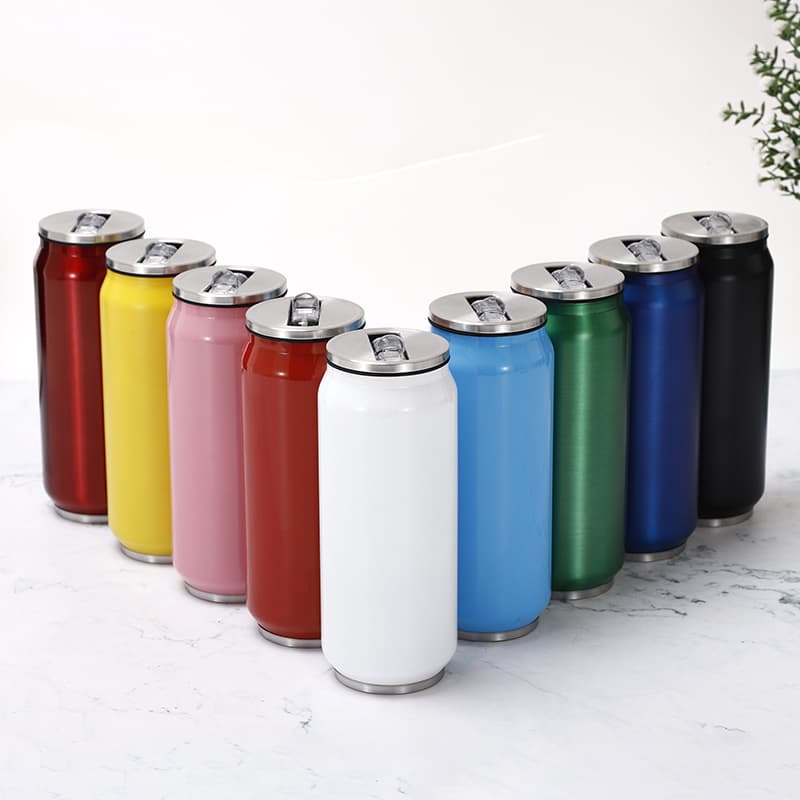 12 oz Stainless Steel Cans Vacuum Tumbler thumbnail 6