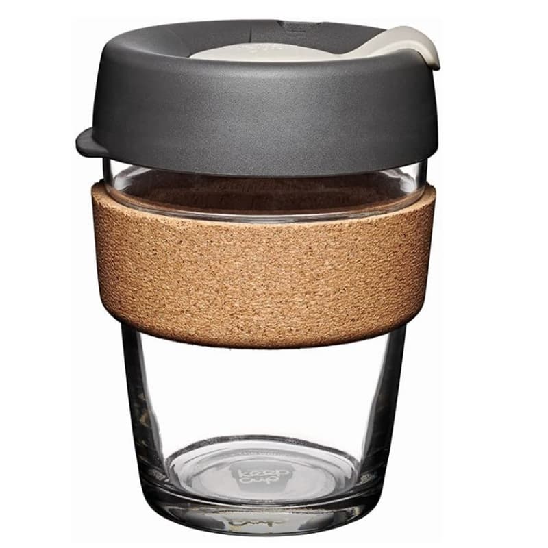 12oz Coffee Toughened Glass Cup thumbnail 6
