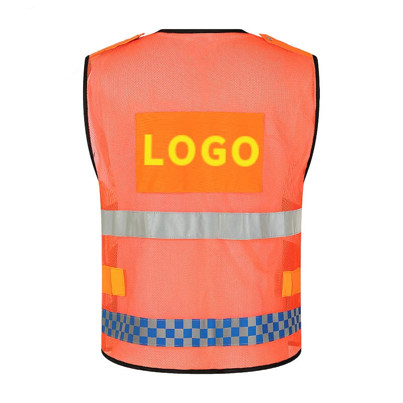 Mesh Safety Reflective Vest thumbnail 3