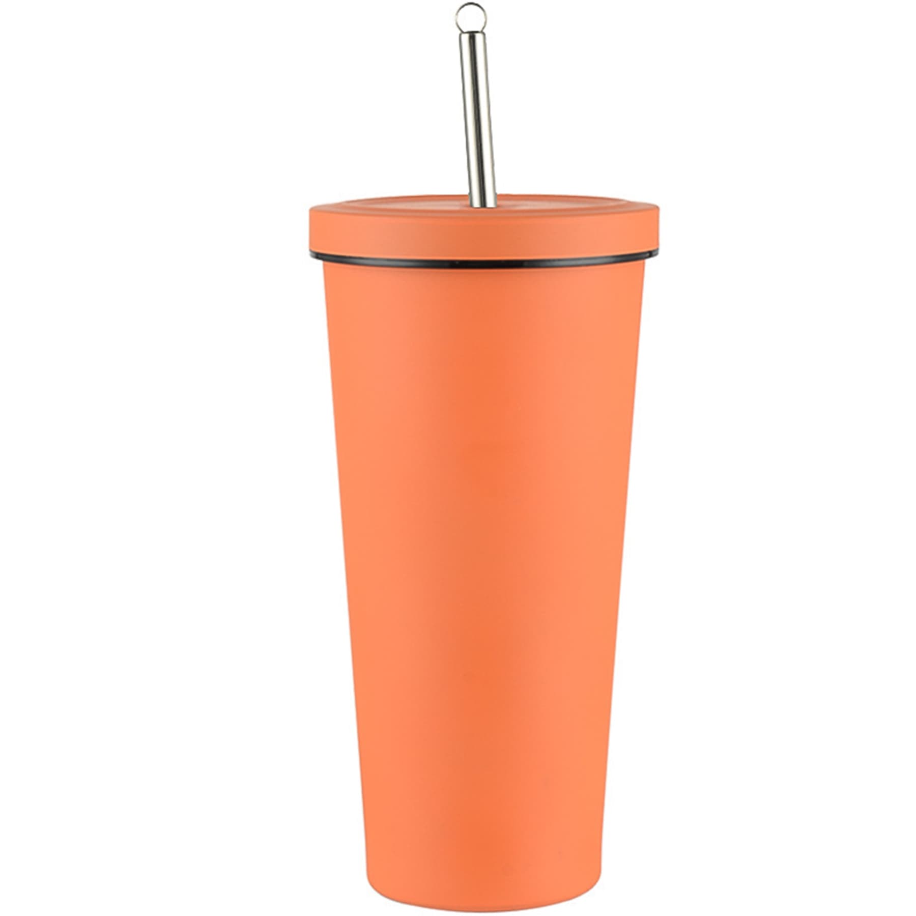 24 oz. Insulated Tumbler Cup with Straw thumbnail 16