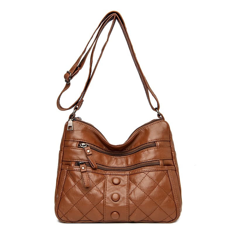 PU Leather soft shoulder cross-body bag thumbnail 3