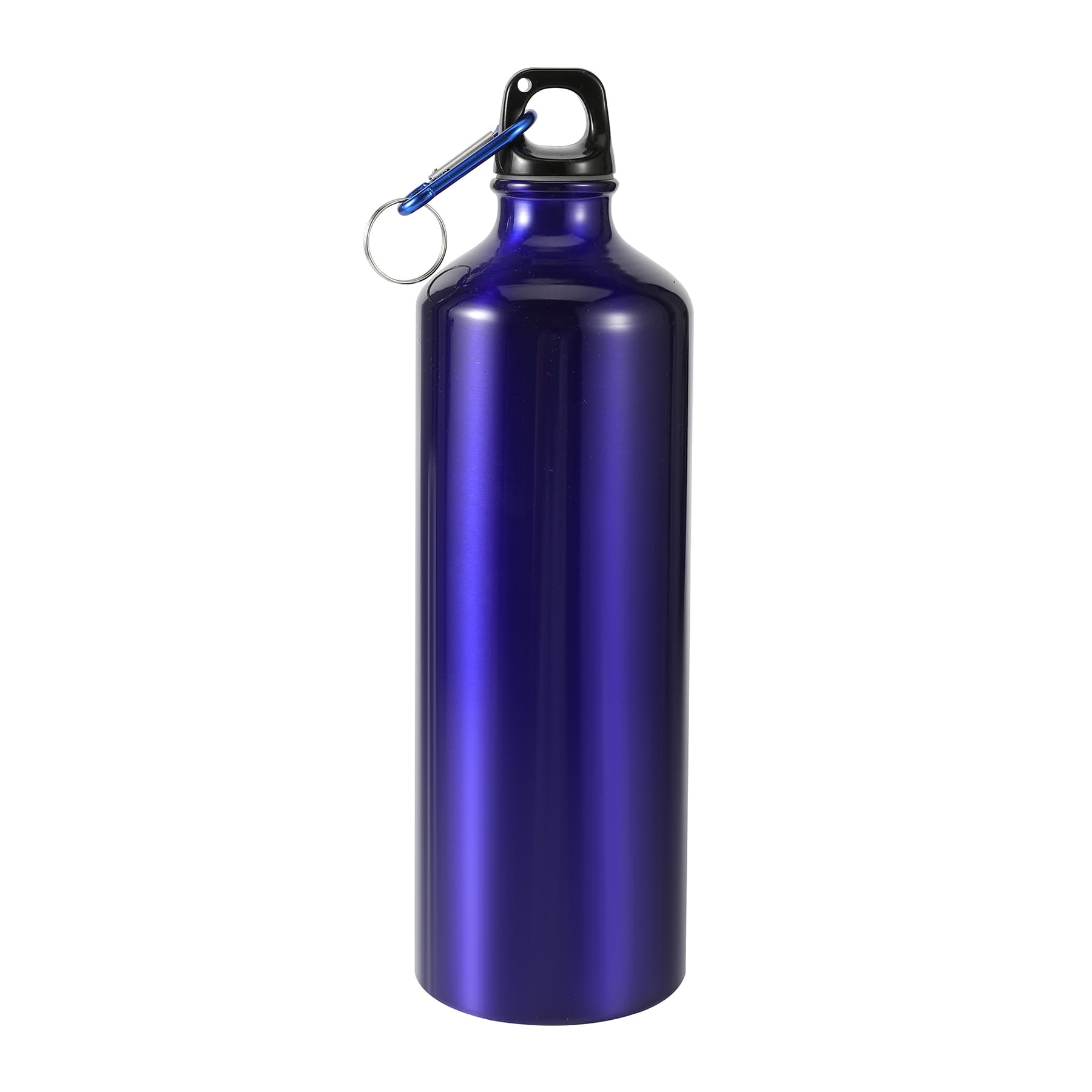 STAINLESS STEEL WATER BOTTLE WITH CARABINEER thumbnail 3