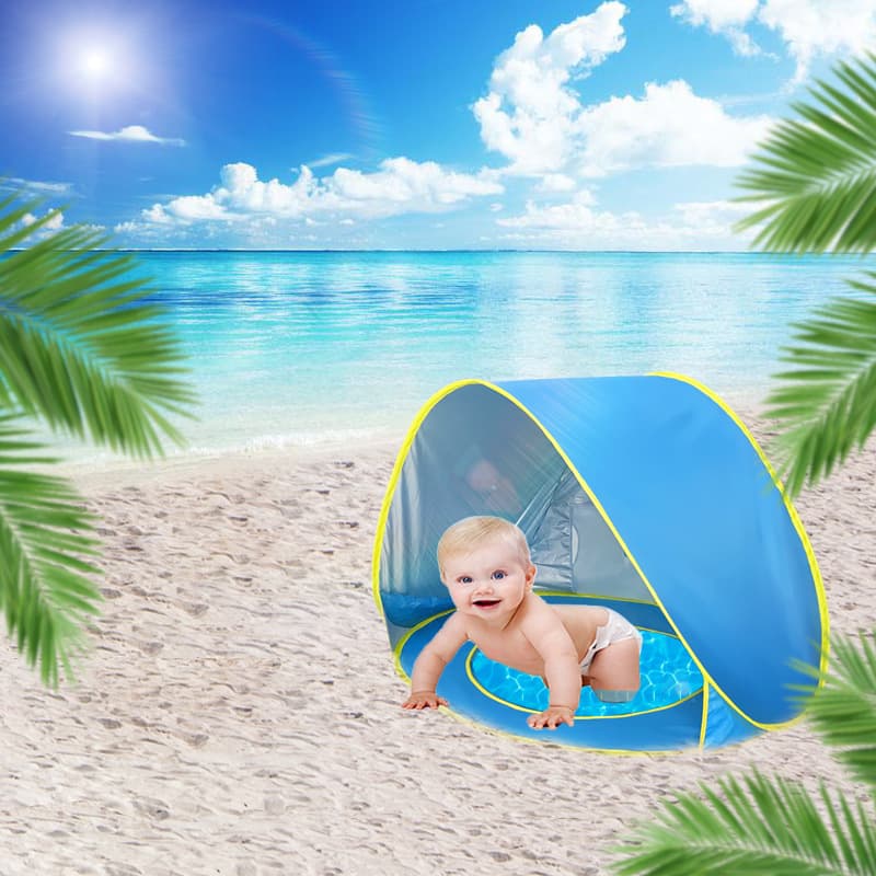 Children’s baby beach sunshade tent thumbnail 3