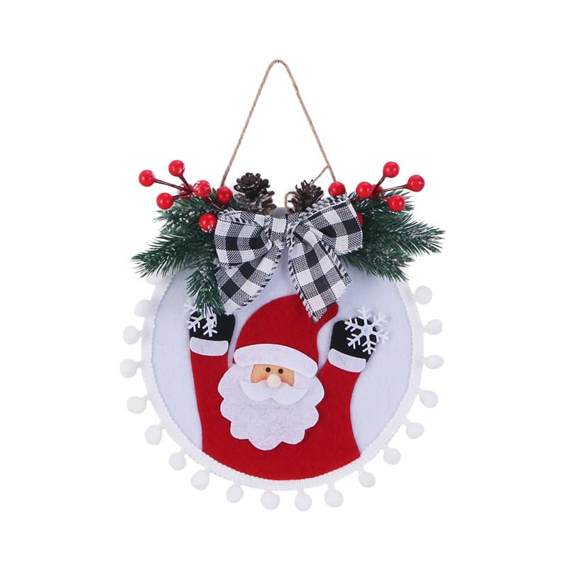 Small Merry Christmas Wreaths For Front Door thumbnail 6